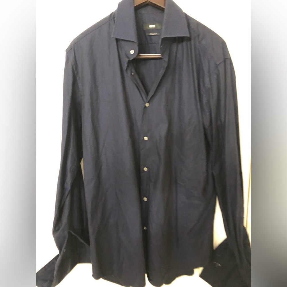 Hugo Boss Navy dress shirt